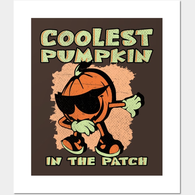 Coolest Pumpkin In The Patch Wall Art by Jabir